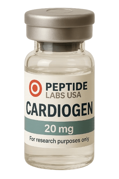 Cardiogen (Ala-Glu-Asp-Arg) - Cardiovascular Support Peptide - 99% HPLC purity research peptide