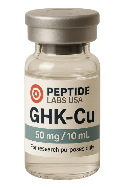 GHK-Cu 50mg - Copper Peptide Complex - 99% HPLC purity research peptide