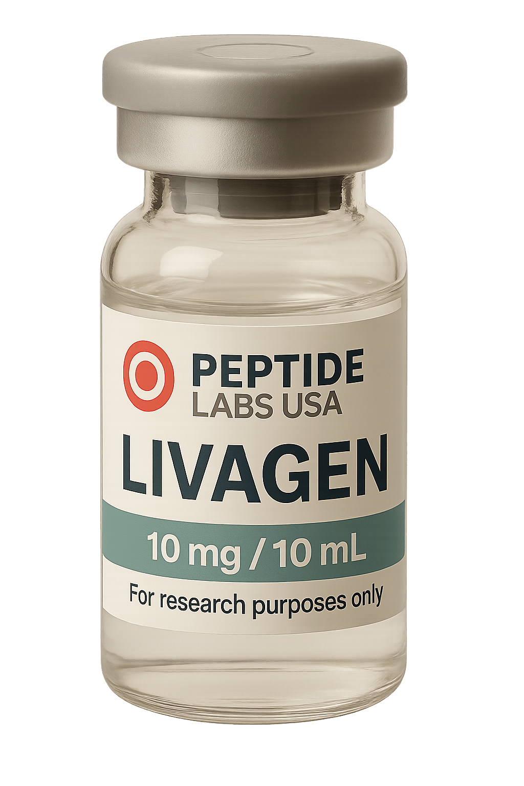 Livagen - Liver peptide bioregulator that helps maintain liver function and supports detoxification processes. - 99% HPLC purity research peptide