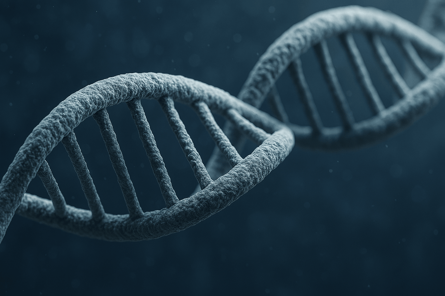 DNA Helix Background - Molecular structure visualization
