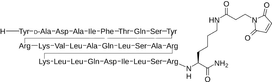 CJC-1295 molecular structure