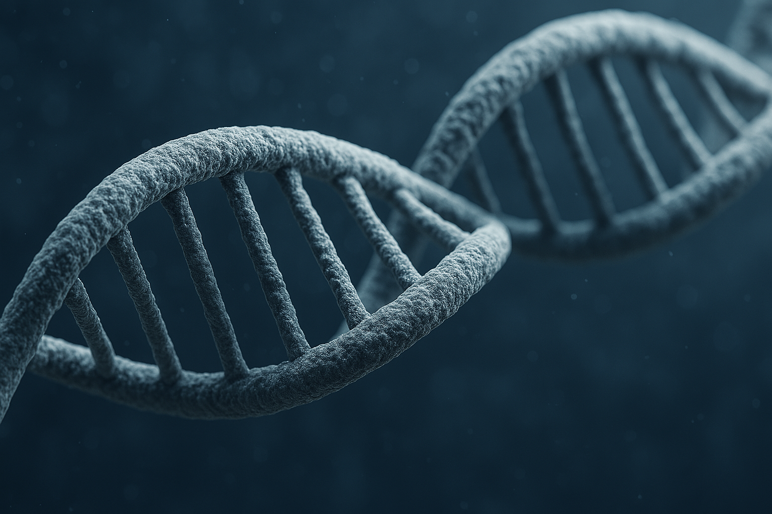 DNA Helix Background - Molecular structure visualization