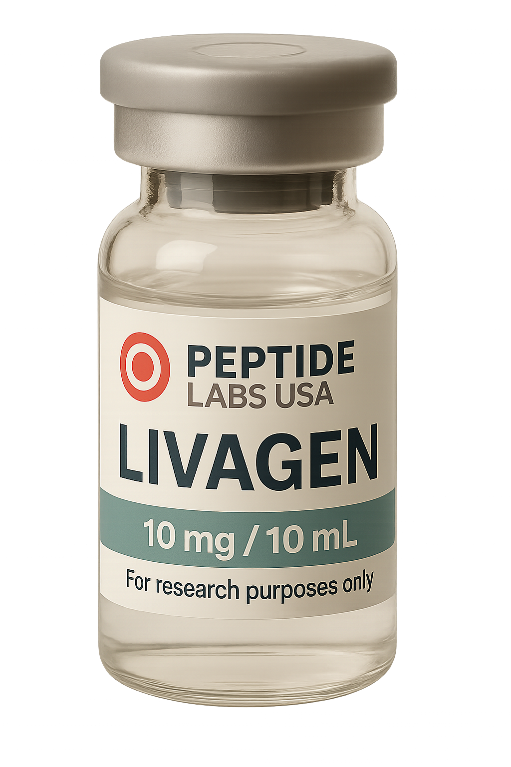 Livagen - Liver peptide bioregulator that helps maintain liver function and supports detoxification processes. - 99% HPLC purity research peptide