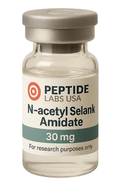 N-acetyl Selank Amidate - Enhanced Anxiolytic Peptide - 99% HPLC purity research peptide